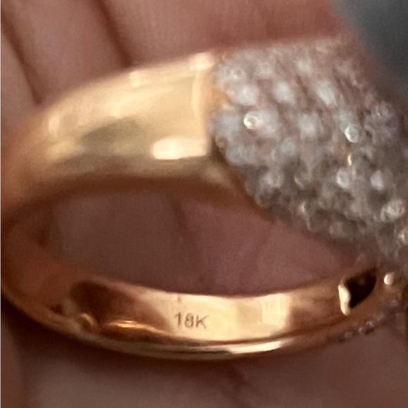 Diamond, 18K gold, and tsavorite garnet ring by Modani Jewels - Picture 13 of 13